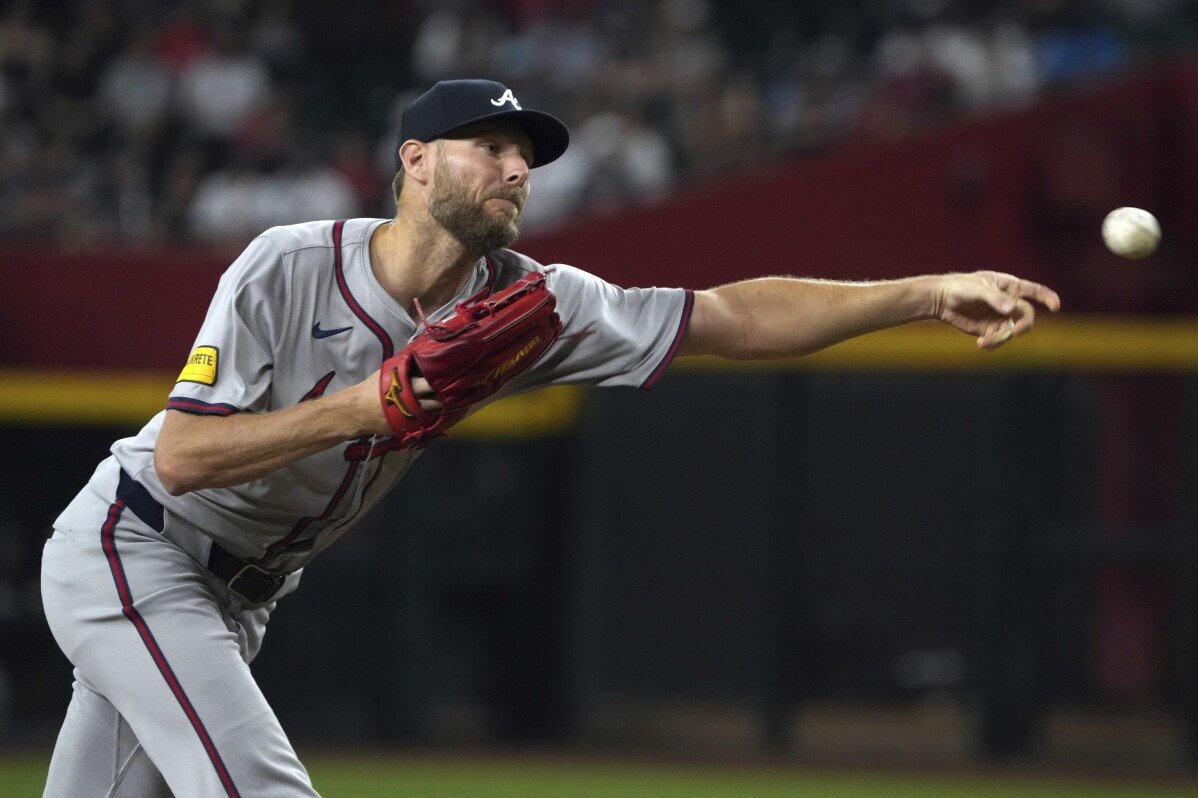 Sale memenangkan pertandingan ke-12 terbanyak di MLB, Duvall tambahkan HR 3 poin dan Braves kalahkan D-backs 6-2